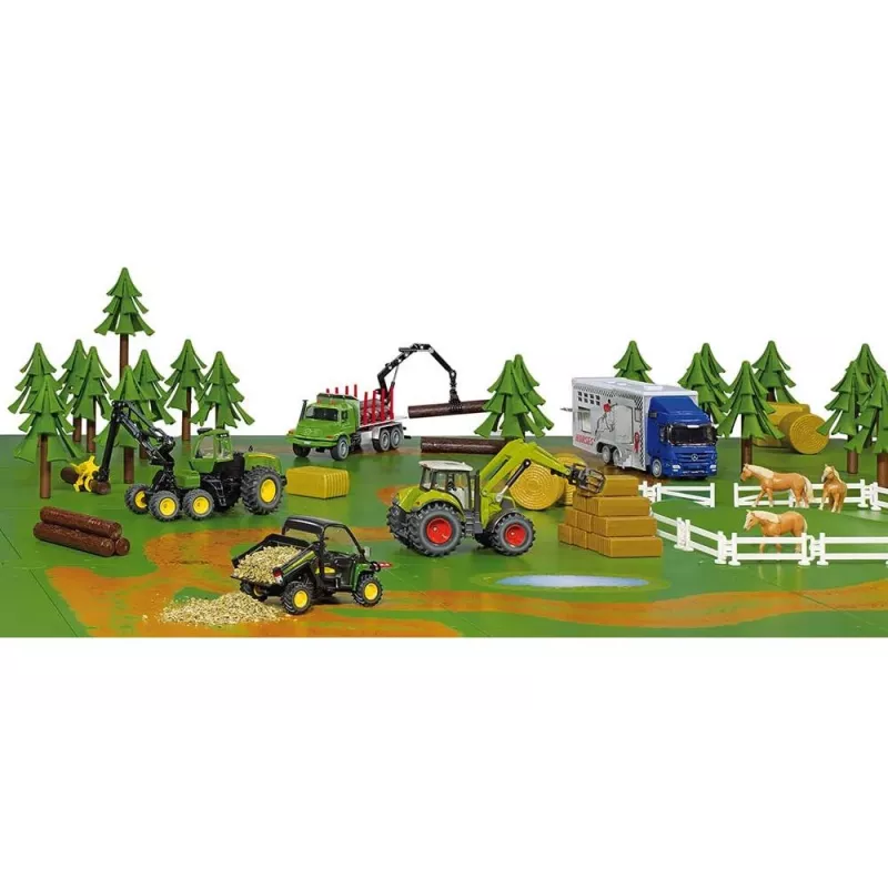 Parkkitalo Siku peltotiet ja metsä monivärinen 3 vuotta 1 pelaaja