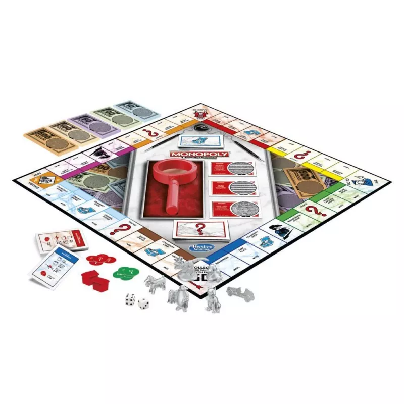 Hasbro Gaming MONOPOLY lautapeli oppimispeli