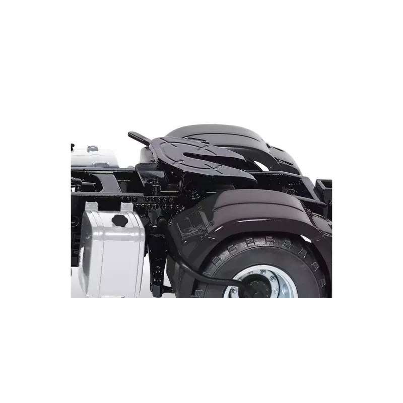 Kuorma-auto/perävaunu-malli Wiking 077652 esikoottu 1:32