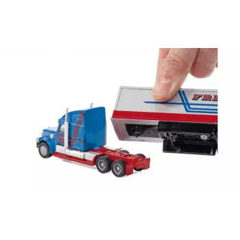 Siku Road Train, maantieajoneuvoyhdistelmämalli, esikoottu, 1:87, metalli, muovi, 3 vuosi/vuotta, sininen, punainen, valkoinen