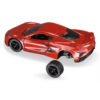 Siku Chevrolet Corvette Stingray urheiluautomalli valmiiksi koottu 1:50