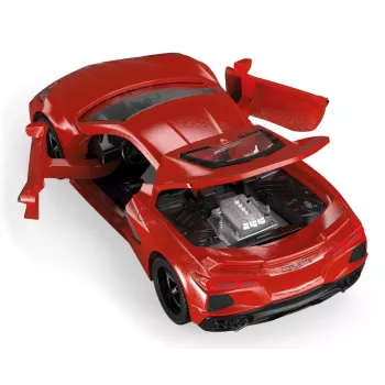 Siku Chevrolet Corvette Stingray urheiluautomalli valmiiksi koottu 1:50