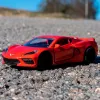 Siku Chevrolet Corvette Stingray urheiluautomalli valmiiksi koottu 1:50