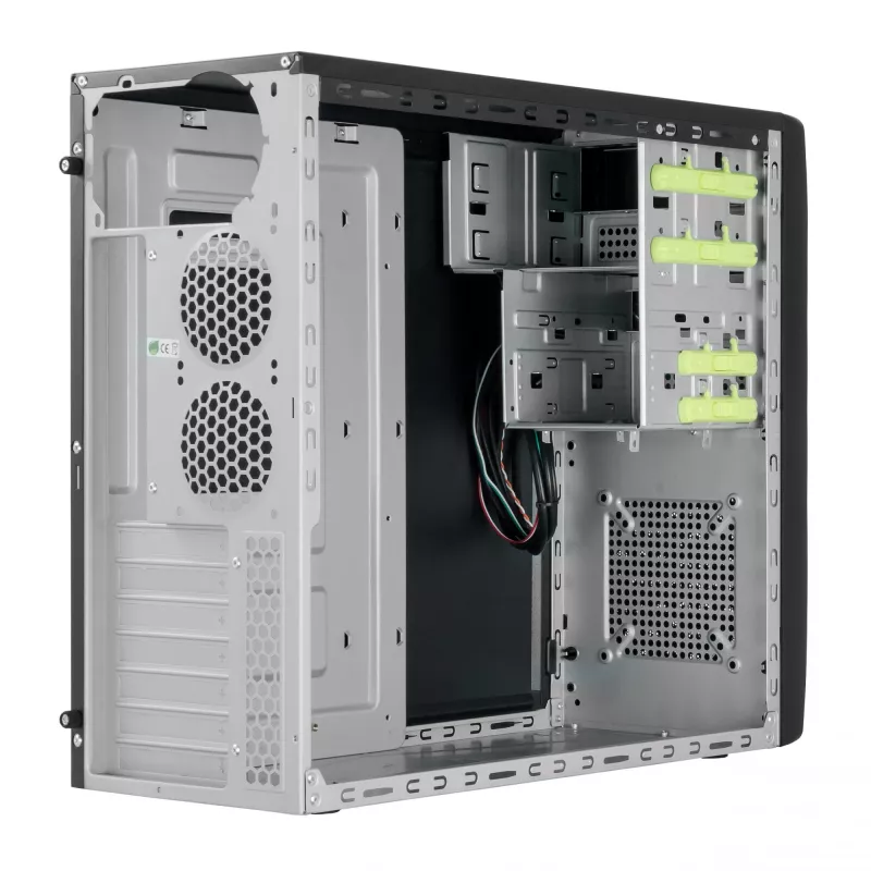 Chieftec CG-04B-OP tietokonekotelo Midi Tower musta