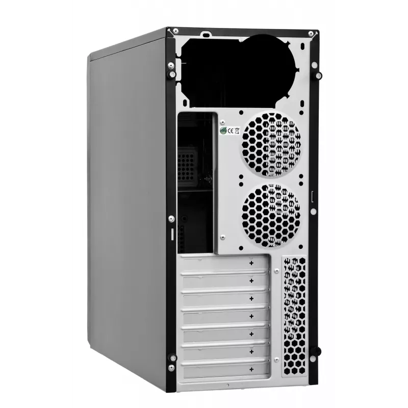 Chieftec CG-04B-OP tietokonekotelo Midi Tower musta