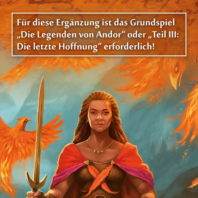Kosmos Die Legenden von Andor - Magische Helden lautapeli strategia