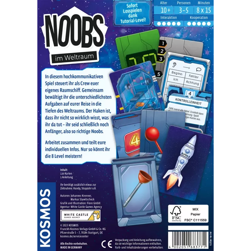 Kosmos FKS6837710 lautapeli juhlapeli