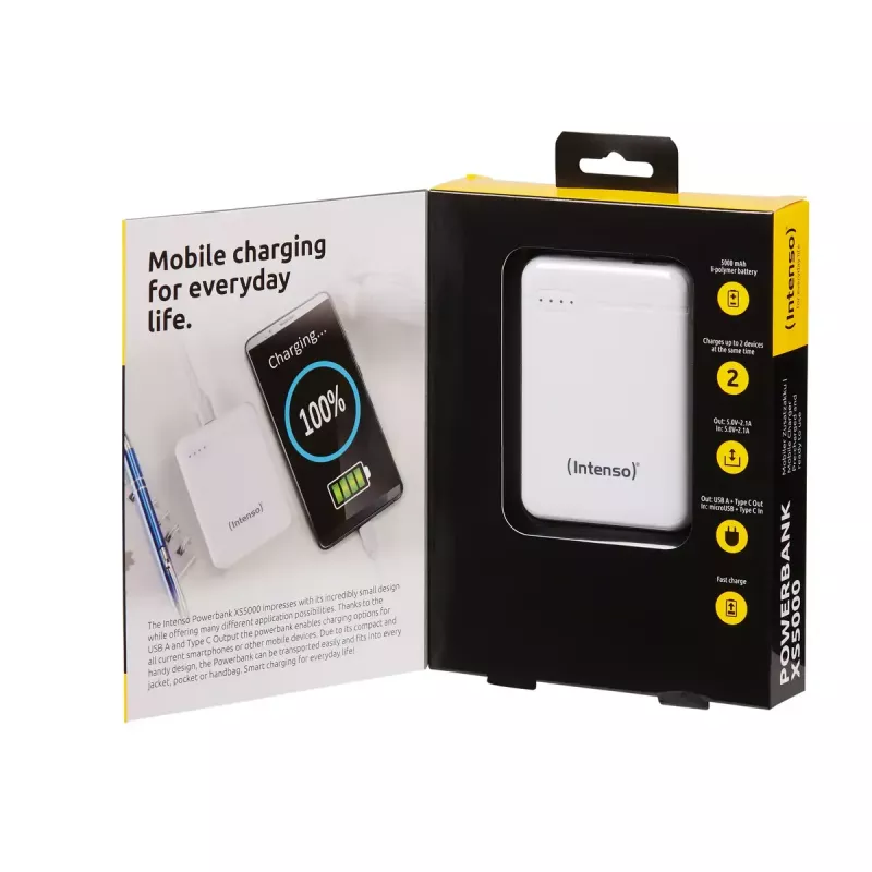 Intenso 7313522 varavirtalähde litiumpolymeeri 5000 mAh
