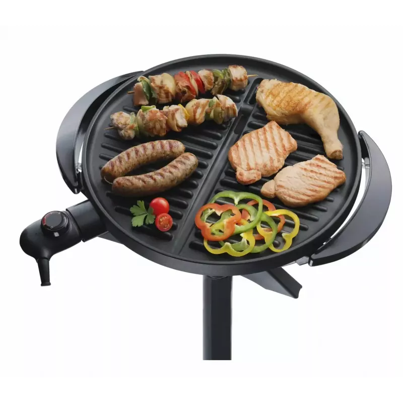 Sähkögrilli Steba VG 250 pata musta hopea 1800 W