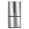 Siemens iQ300 KF96NVPEA Side-by-Side-jääkaappi vapaasti seisova 605 L hopea