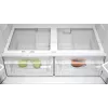 Siemens iQ300 KF96NVPEA French Door side-by-side-jääkaappipakastin, 605 l (405 l + 200 l), hopea