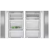 Siemens iQ300 KF96NVPEA French Door side-by-side-jääkaappipakastin, 605 l (405 l + 200 l), hopea