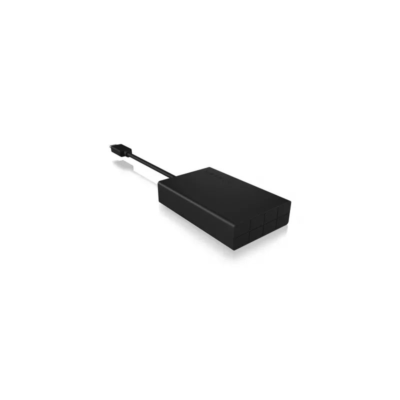 ICY BOX IB-CR401-C3 kortinlukija USB 3.2 Gen 1 (3.1 Gen 1) Type-C musta