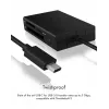 ICY BOX IB-CR401-C3 kortinlukija USB 3.2 Gen 1 (3.1 Gen 1) Type-C musta