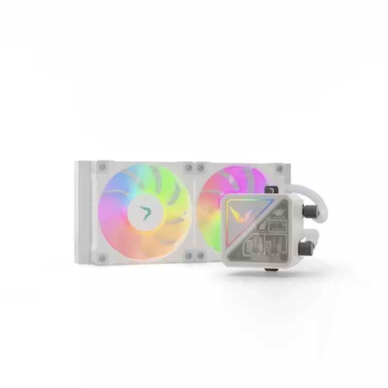 VALKYRIE All-in-One-nestekühler V240 Lite ARGB valkoinen