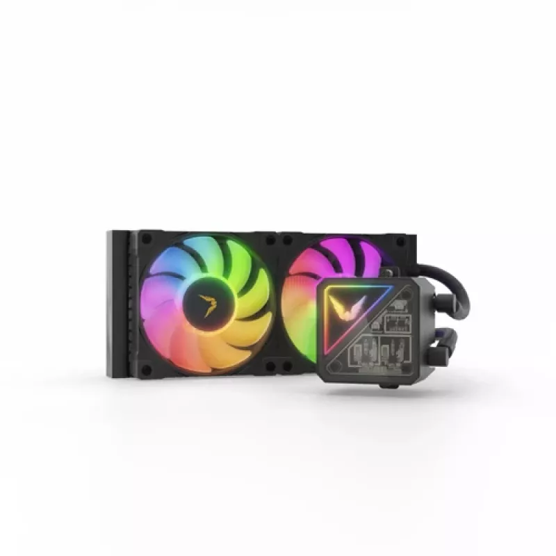 VALKYRIE All-in-One-nestekühler V240 Lite ARGB musta