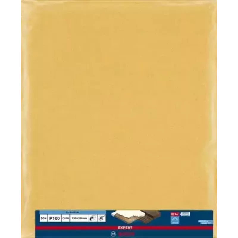 Bosch EXPERT C470 käsihiontapaperit 230 x 280 mm, K100, 50 kpl