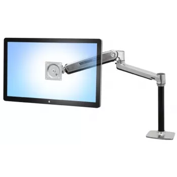 ERGOTRON Lx Hd -istuma-seisomapöytäteline LCD-varsi (kiillotettu alumiini)
