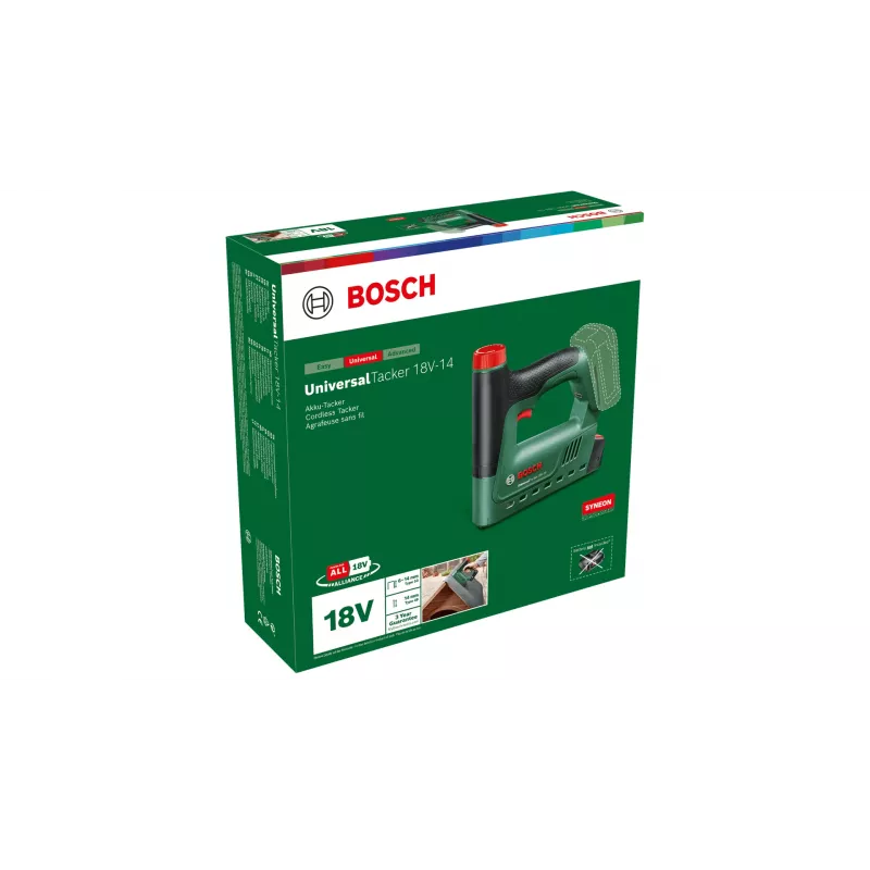 Bosch UniversalTacker 18V-14 sähköinen nitoja nidonta