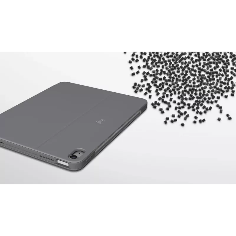 LOGITECH Combo Touch iPad Air 11in 5th Gen Oxford harmaa Qwertz saksa