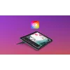 LOGITECH Combo Touch iPad Air 11in 5th Gen Oxford harmaa Qwertz saksa