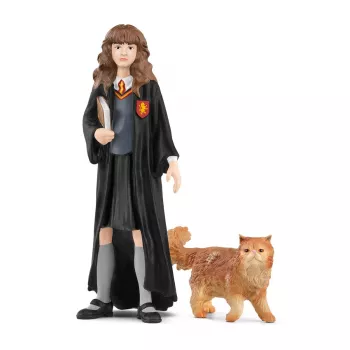 Schleich Hermione Granger & Crookshanks figuuri monivärinen 42635