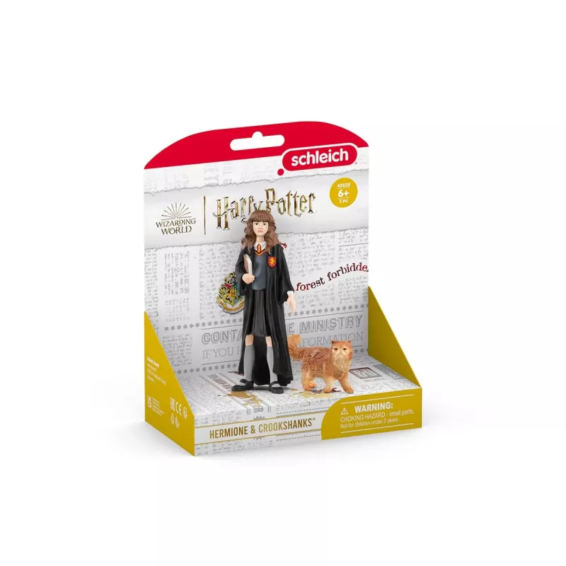Schleich Hermione Granger & Crookshanks figuuri monivärinen 42635