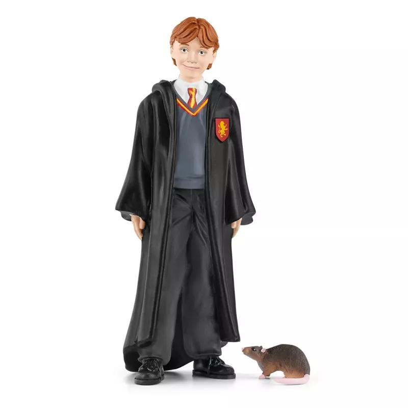 schleich Ron Weasley & Scabbers, 6 vuotta, Harry Potter™, monivärinen, muovi
