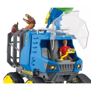 Ajoneuvo Schleich Dinosaurs telaketjuajoneuvo monivärinen 42604