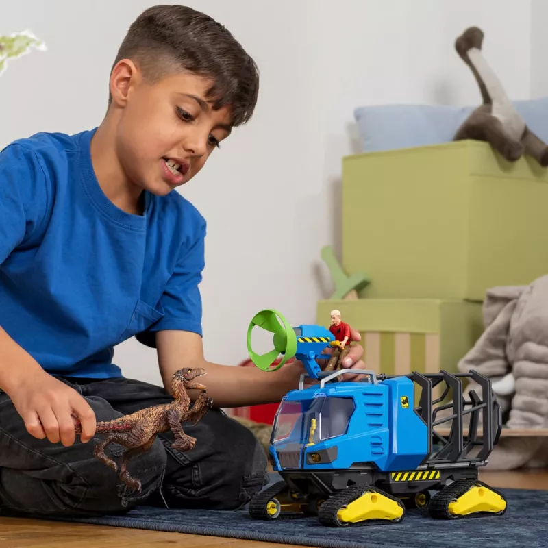 Ajoneuvo Schleich Dinosaurs telaketjuajoneuvo monivärinen 42604