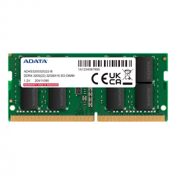 SO-DIMM 16 GB DDR4-3200 (2x 8 GB) Dual-Kit, keskusmuisti vihreä, AD4S32008G22-DTGN, Premier