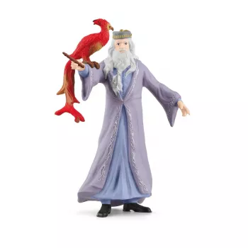 schleich Albus Dumbledore & Fawkes, 6 vuosi/vuotta, Harry Potter™, monivärinen, muovi
