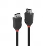 DisplayPort-kaapeli Lindy 2 m DisplayPort 1.2 -kaapeli Black Line