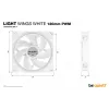 be quiet Light Wings White | 120mm PWM Triple Pack tietokonekotelon tuuletin 12 cm 3 kpl
