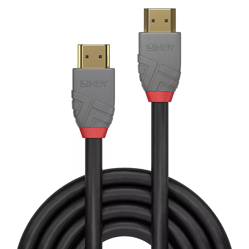 Lindy 5 m High Speed HDMI -kaapeli, Anthra Line