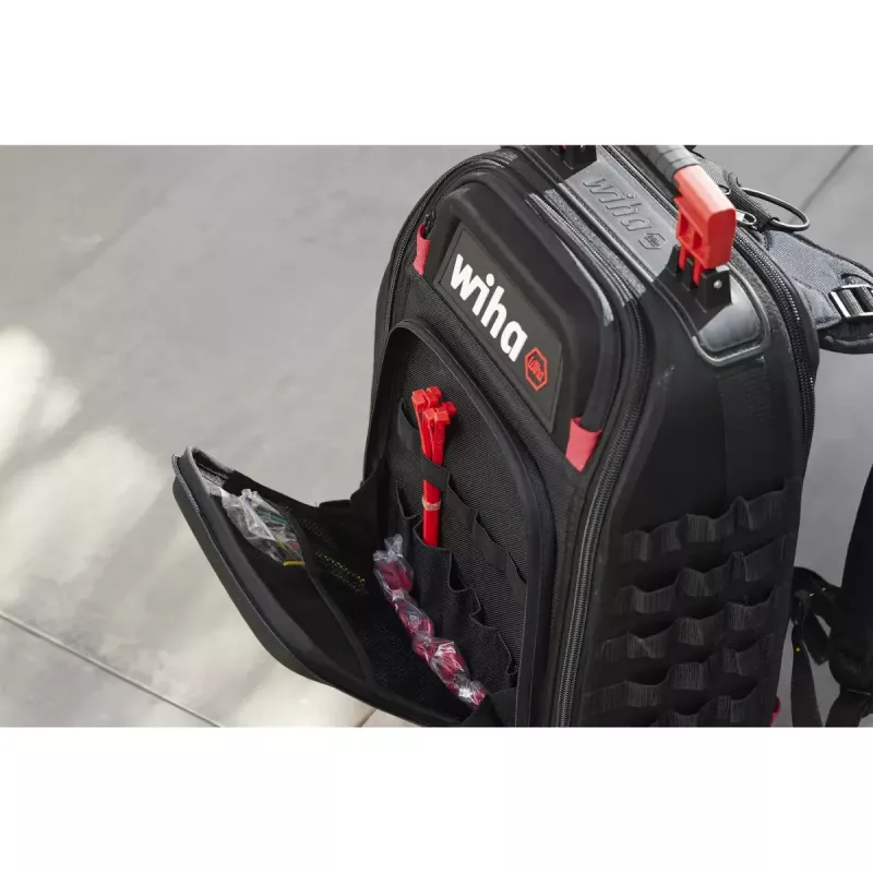 Wiha 45529 työkalulaukku musta punainen 385 mm x 260 mm x 530 mm