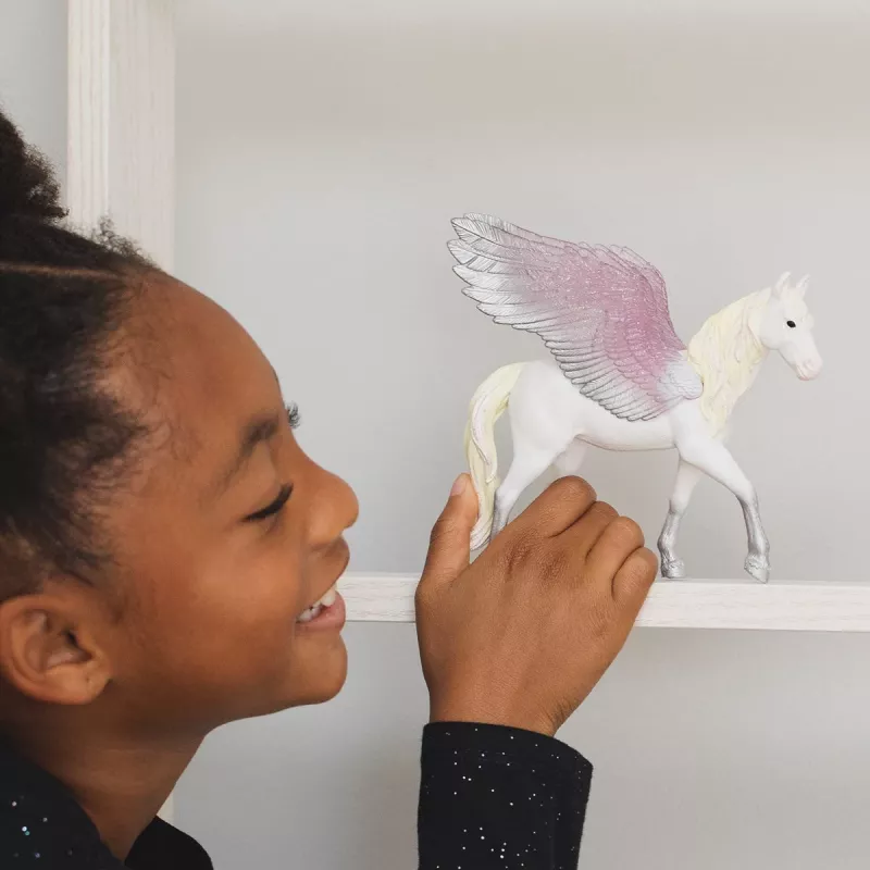 Schleich Bayala Sonnenaufgang Pegasus -malli 70720, monivärinen, 5 vuodesta