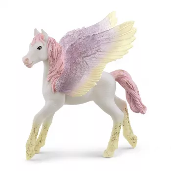 schleich BAYALA Sonnenaufgang-Pegasus varsa, 5 vuotta, yksisarvinen / Pegasus, yksisarviset & keijut, monivärinen, muovi