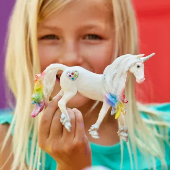 schleich BAYALA Regenbogenliebe yksisarvinen ori, 5 vuotta, yksisarvinen / Pegasus, yksisarviset & keijut, monivärinen, muovi