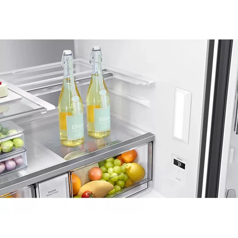 Samsung RF65A96768A side-by-side-jääkaappi vapaasti seisova 647 L valkoinen
