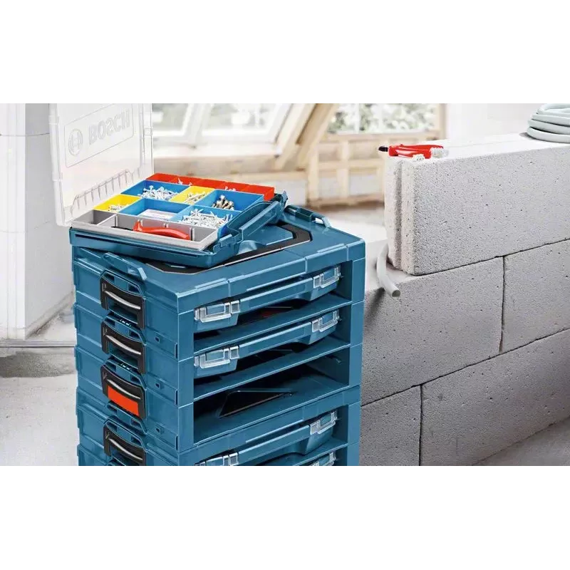 Bosch 1 600 A01 6ND säilytyslaatikko lisävaruste sininen teline