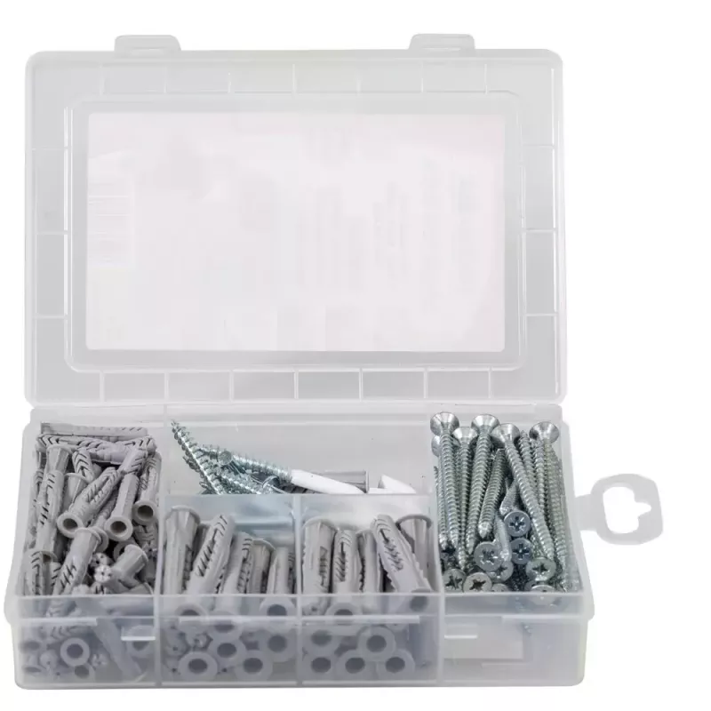 Fischer MEISTER-BOX UX ruuvi- ja tappisarja 75 kpl