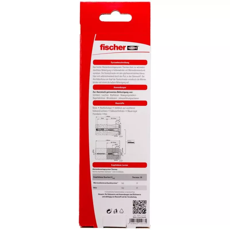 Ruuvien ja tappien sarja Fischer 512173