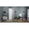 room copenhagen LEGO Brick Shelf 8+4 musta — modulaarinen seinähylly 2 tasolla