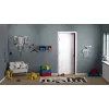 Hylly Room Copenhagen LEGO Brick Shelf 8+4 punainen, 2 hyllyä