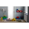 Hylly Room Copenhagen LEGO Brick Shelf 8+4 punainen, 2 hyllyä