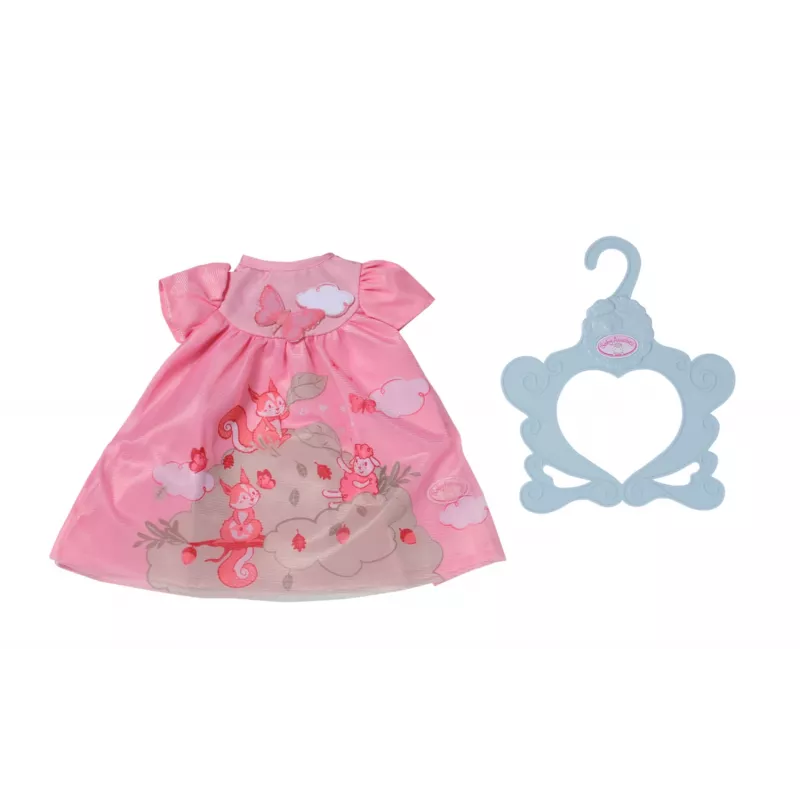 Baby Annabell mekko pinkki 43cm nuken mekko
