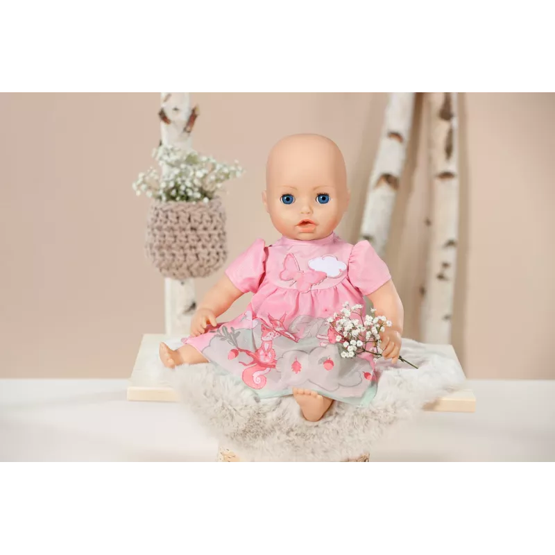Baby Annabell mekko pinkki 43cm nuken mekko