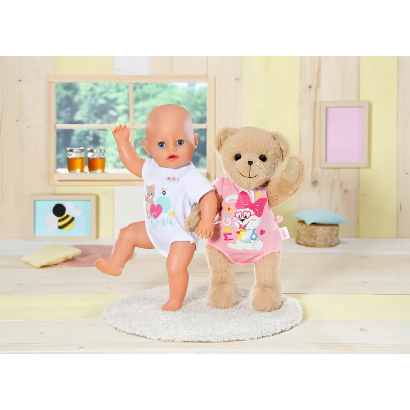 Pehmokarhu BABY born karhu valkoinen 0–12-vuotiaille