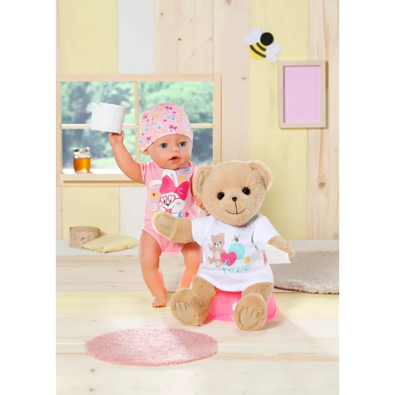 Pehmokarhu BABY born karhu valkoinen 0–12-vuotiaille